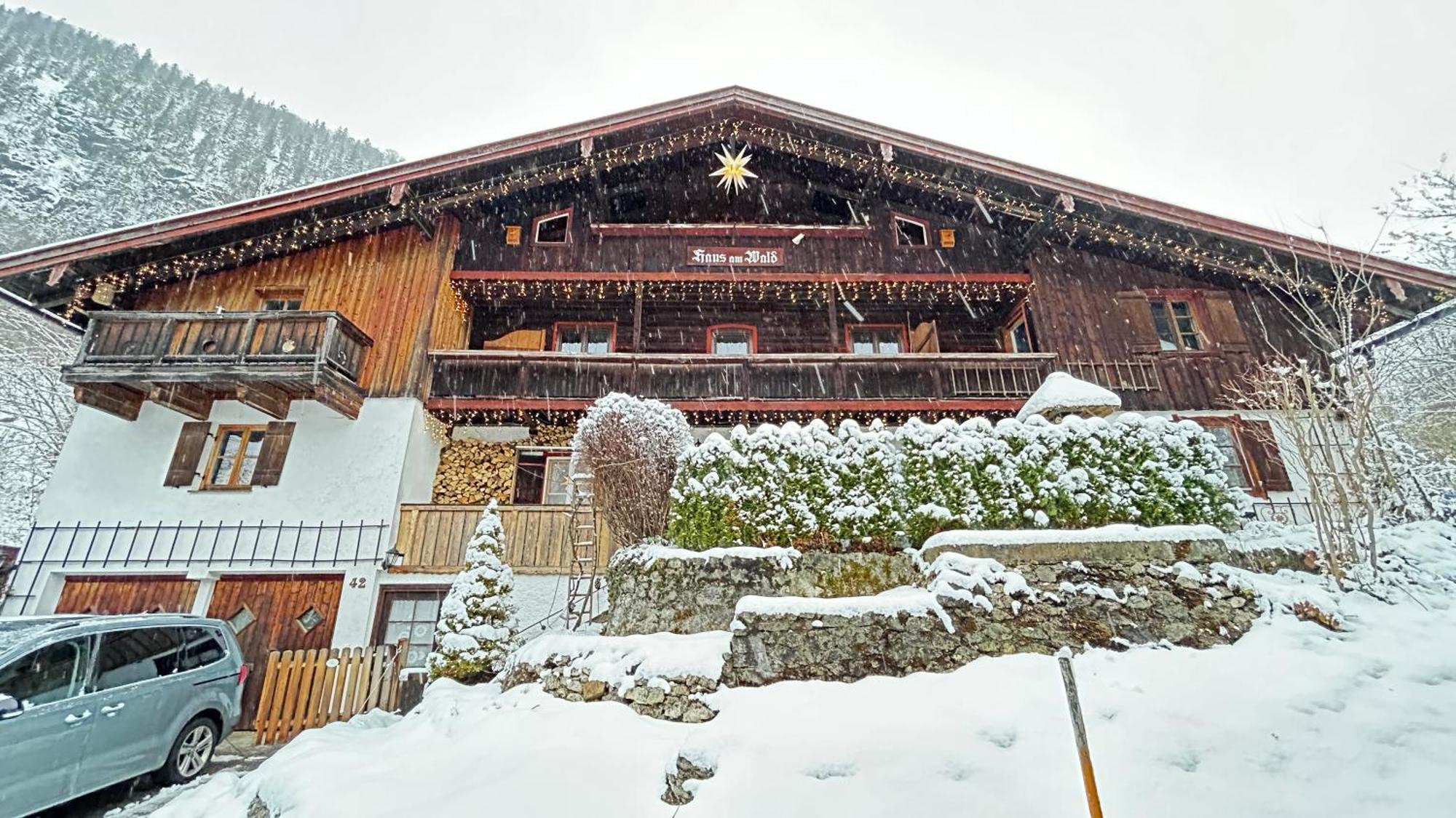 Haus Am Wald -Fewo 2 Марктшелленберг Экстерьер фото